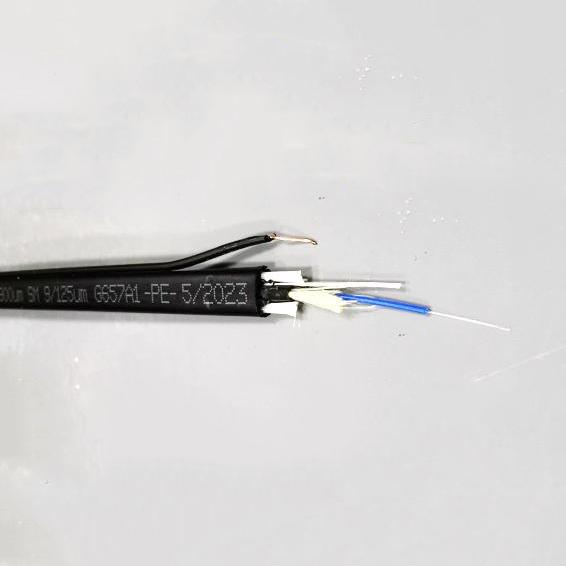 สายแพทช์คอร์ดไฟเบอร์ออปติกแบบแบนดรอป FTTH Corning Opti-Tap ที่มีโทน 0