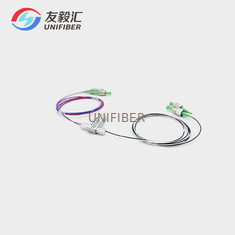 2x2 PM Mechanical Fiber Optic Switch Non-Latching 3V FC/APC