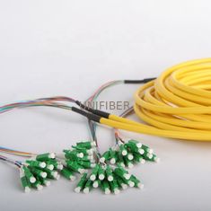 LC/APC OS2 Indoor Pre Terminated Multi Fiber Cables SingleMode