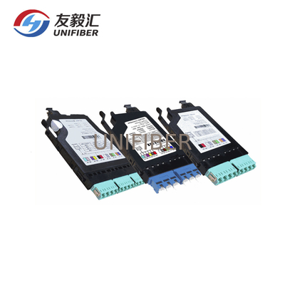 2U 288 Ports MPO To LC Patch Panel Metal Material For Data Center OEM