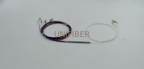 1х3 OM3 Multimode Fused Fiber Coupler Splitter 850nm LC/UPC 50/25/25