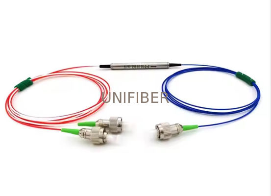 1310nm 1550nm 3 Port Polarization เครื่องหมุนเวียนแสงที่ไม่รู้สึก FC/APC