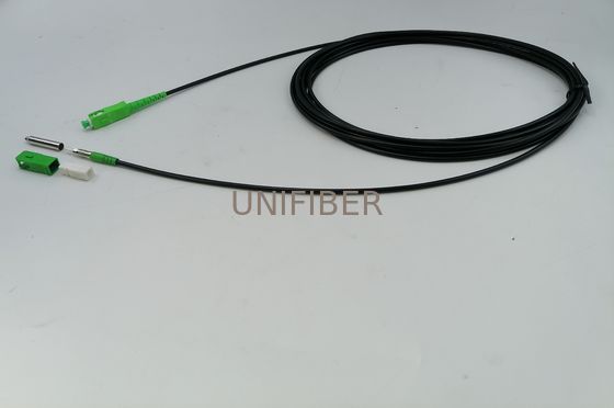 สายแพทช์ไฟเบอร์ออปติก FTTH MTC SC APC แบบติดตั้งหัวต่อสำเร็จรูป พร้อมฉนวนป้องกันแบบดึง/ดัน